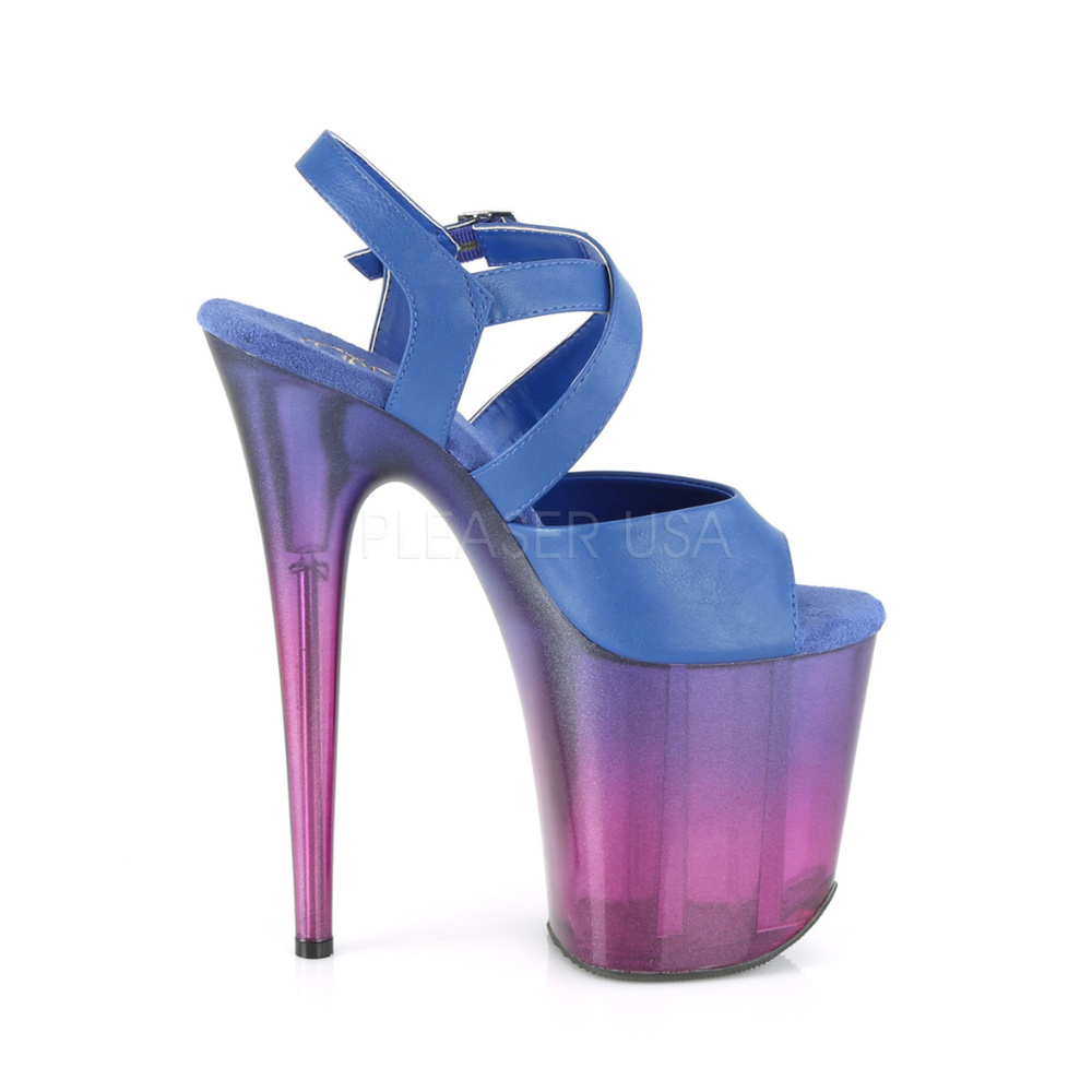 8" High Heel Platform Stiletto Criss-Cross Shoes_4